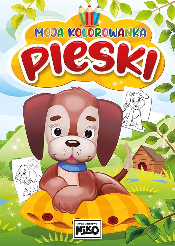 Image of Pieski. Moja kolorowanka