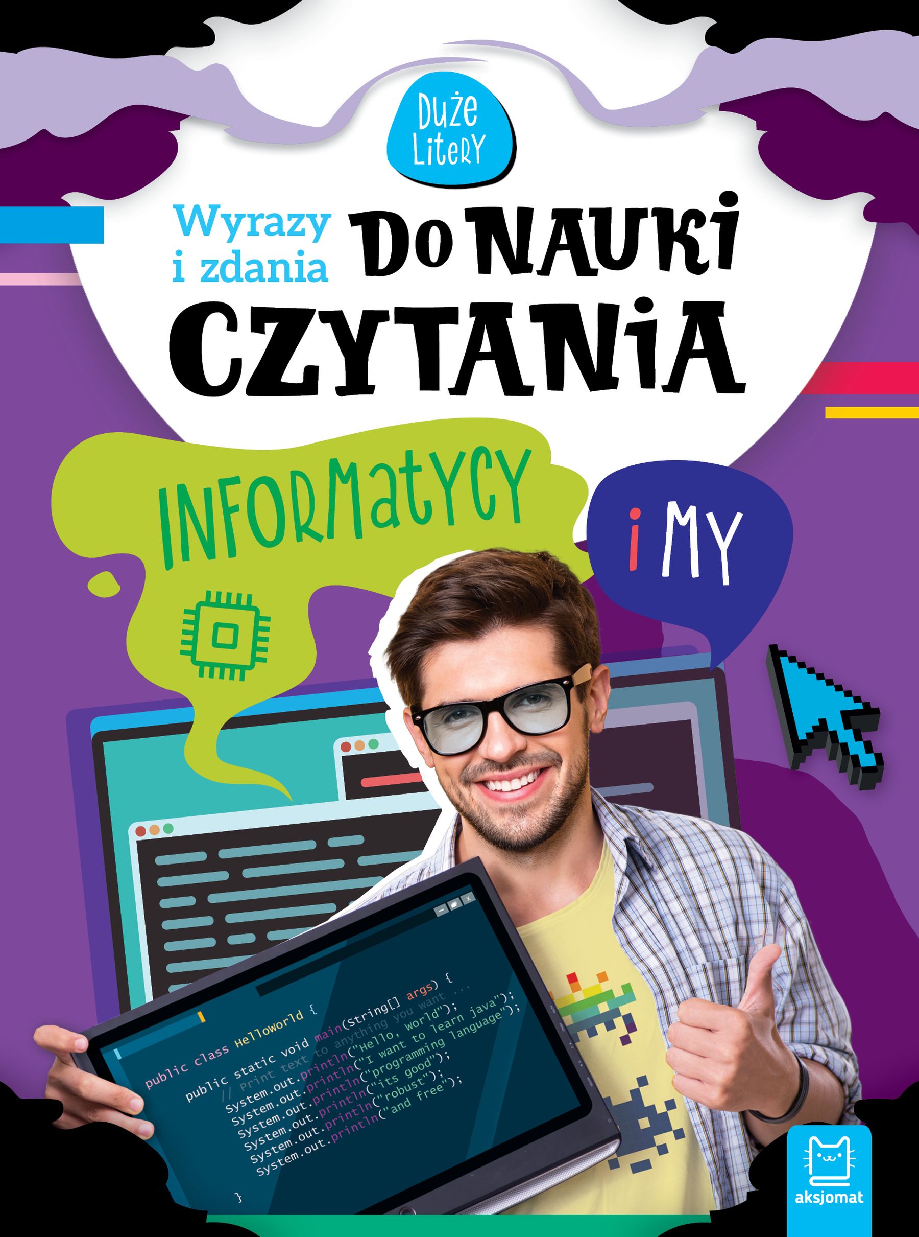 Image of Informatycy i my. Wyrazy i zdania do nauki czytania. Duże litery