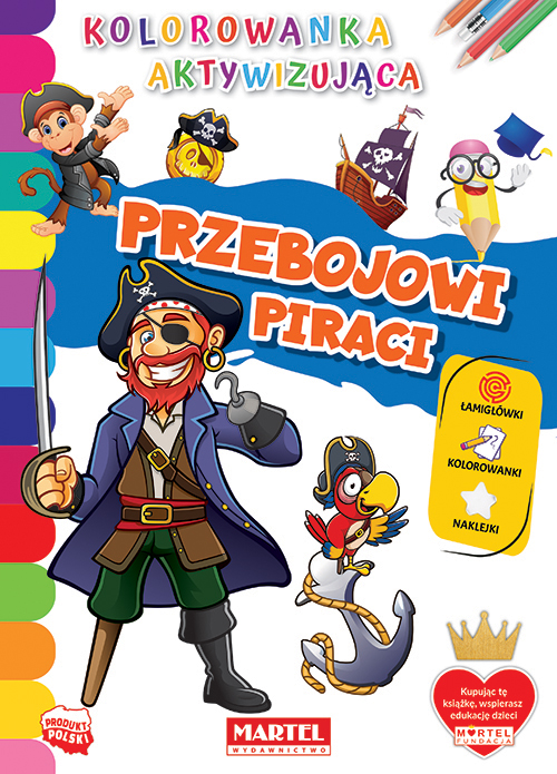 Image of Przebojowi piraci. Kolorowanka aktywizująca