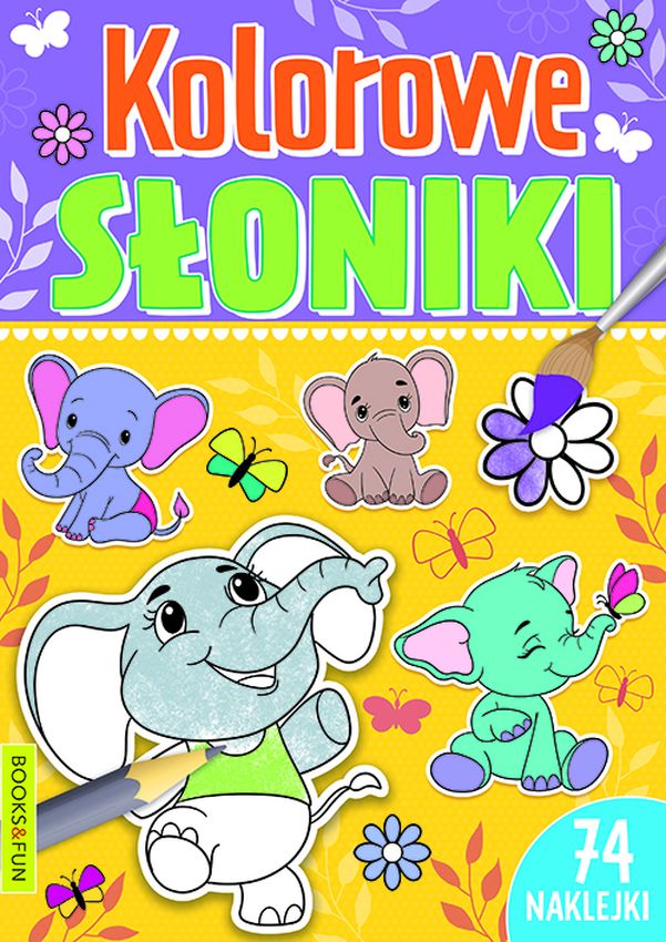 Image of Kolorowe słoniki