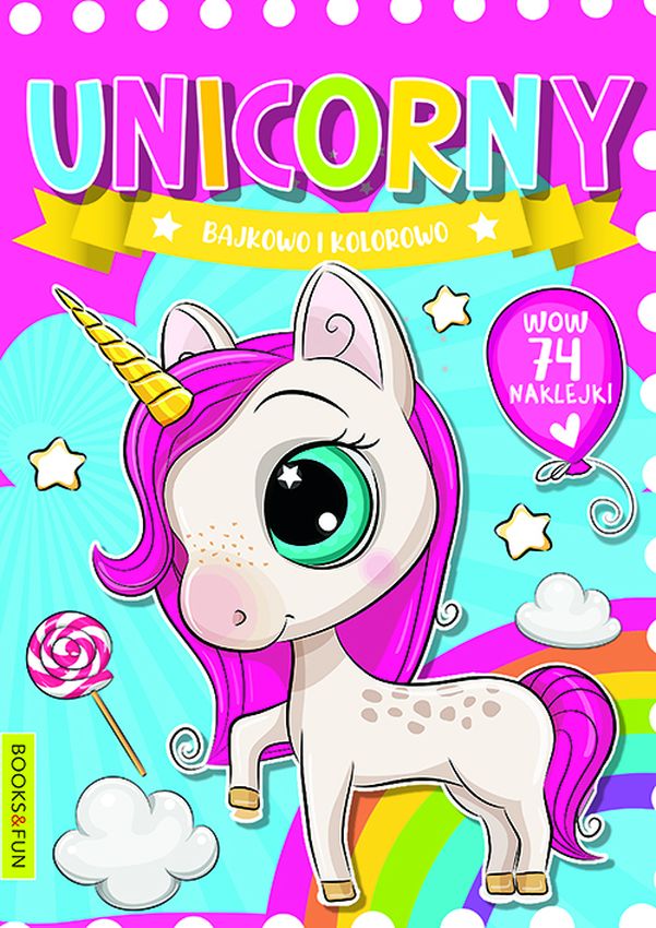 Image of Unicorny. Bajkowo kolorowo
