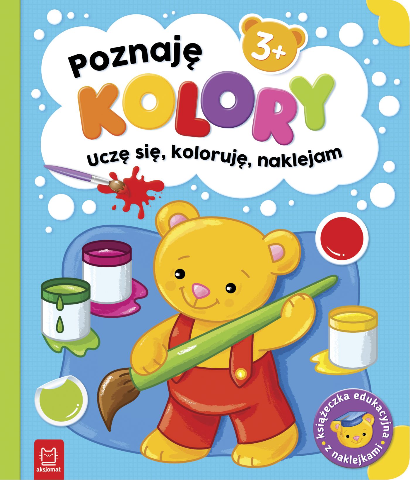 Image of Poznaję kolory. Uczę się, koloruję, naklejam