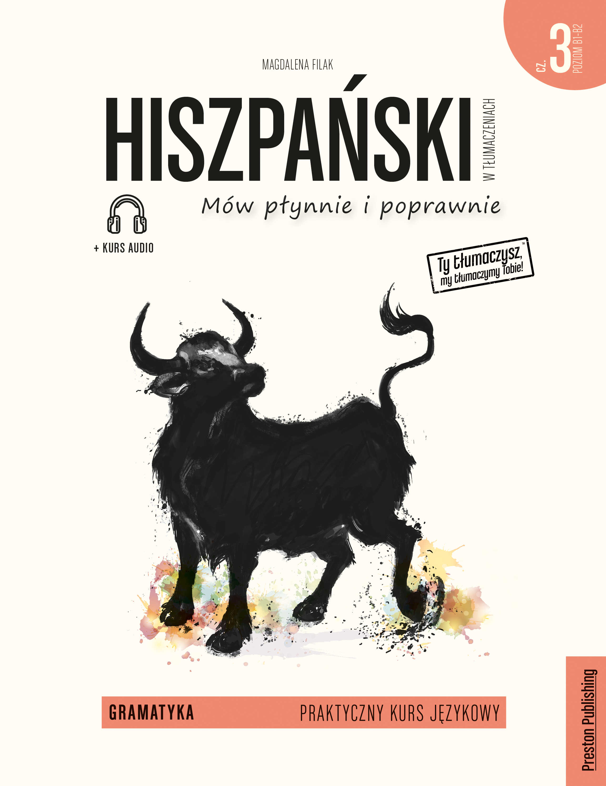 Image of Hiszpański w tłumaczeniach. Gramatyka 3. Poziom B1-B2 CD wyd. 2