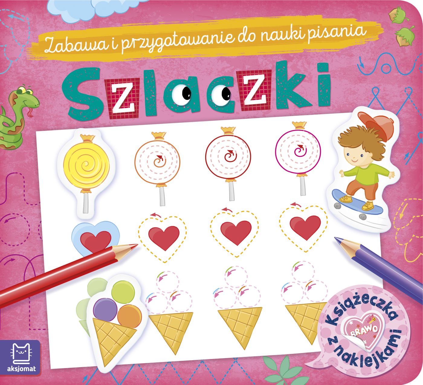 Image of Szlaczki zabawa i przygotowanie do nauki pisania