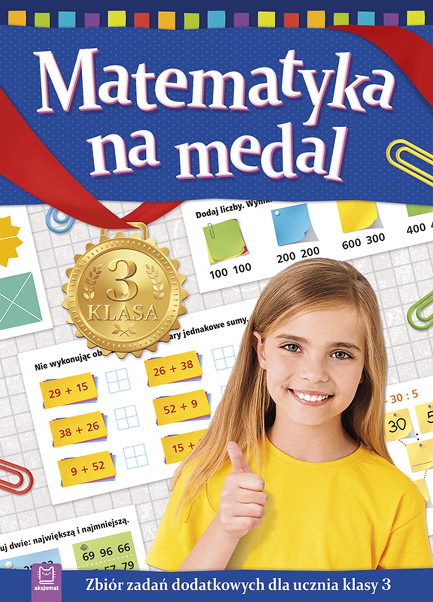 Image of Matematyka na medal zbiór zadań dodatkowych dla ucznia klasy 3