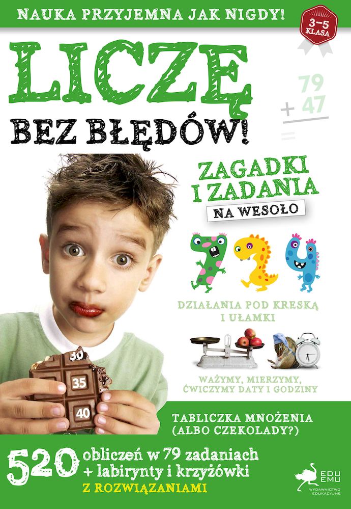 Image of Liczę bez błędów zagadki i zadania na wesoło