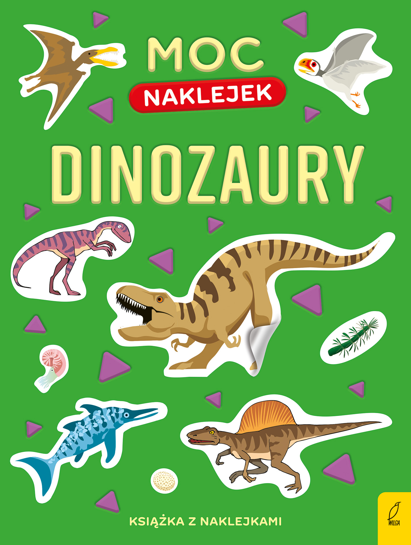 Image of Dinozaury. Moc naklejek