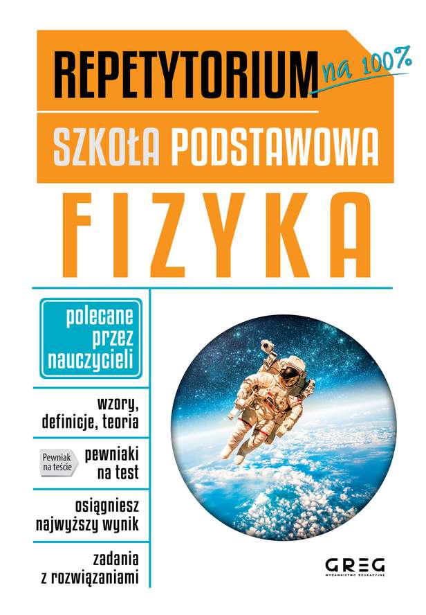 Image of Fizyka. Repetytorium szkoła podstawowa