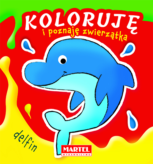 Image of Delfin. Koloruję i poznaję zwierzątka