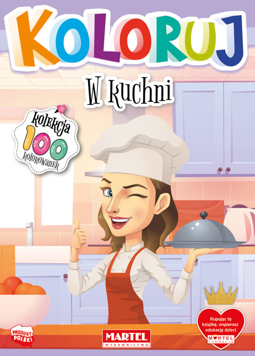 Image of W kuchni. Koloruj