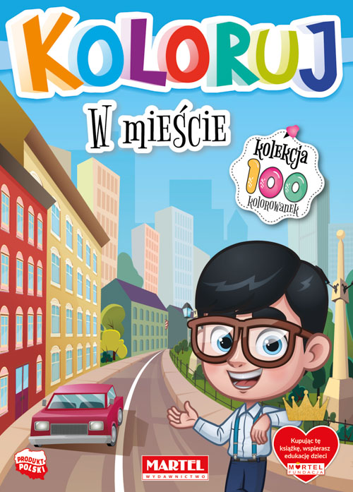 Image of W mieście. Koloruj