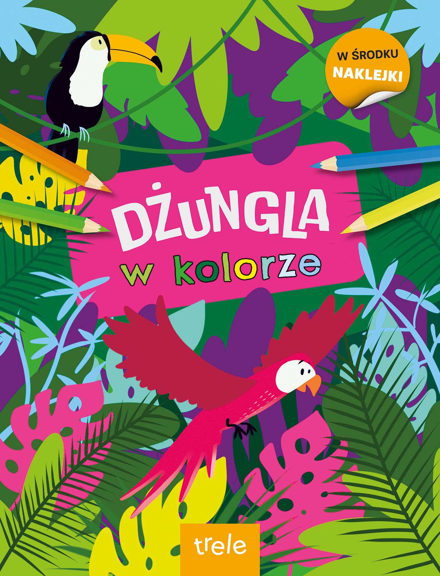 Image of W kolorze. Dżungla. W kolorze