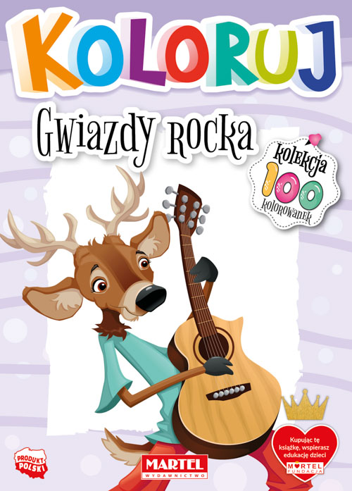 Image of Gwiazdy rocka. Koloruj