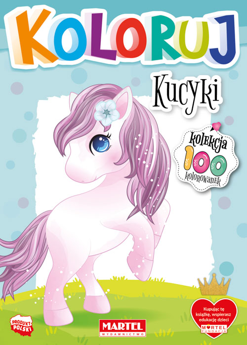 Image of Kucyki. Koloruj
