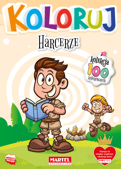 Image of Harcerze. Koloruj