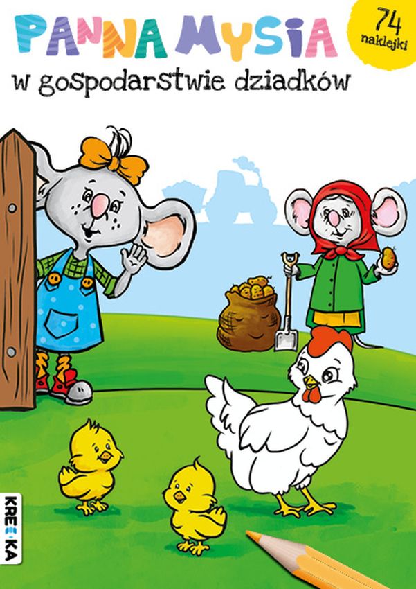 Image of Panna Mysia w gospodarstwie dziadków. Panna Mysia