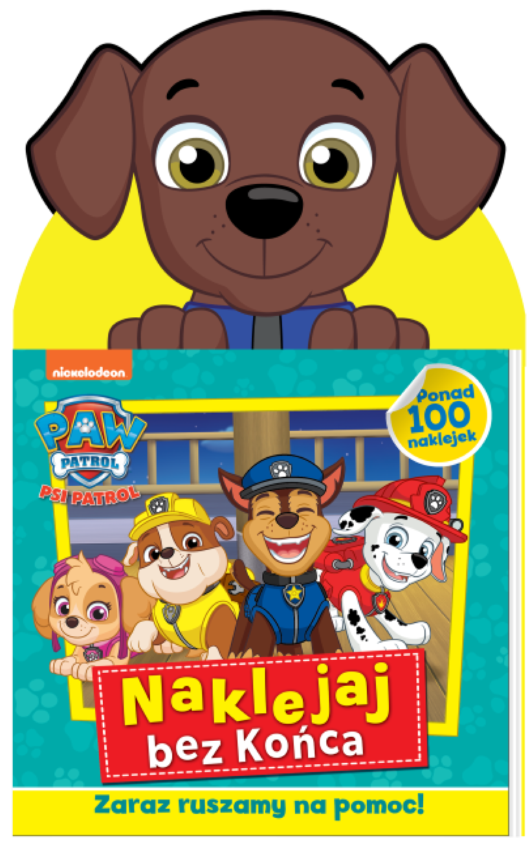 Image of Zaraz ruszamy na pomoc! Psi Patrol. Naklejaj bez końca