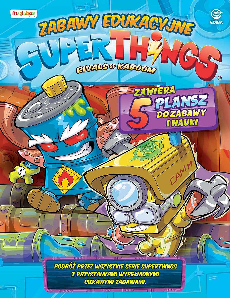 Image of SuperZings. Zabawy edukacyjne