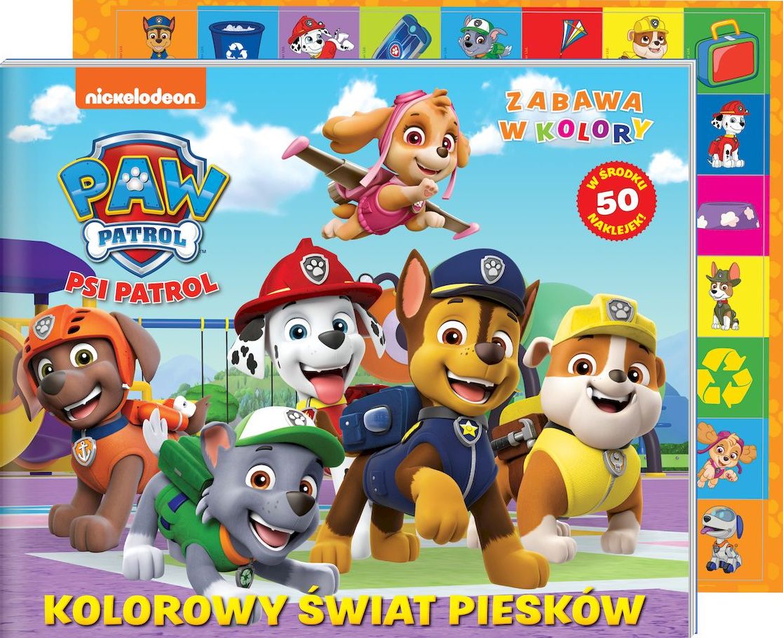 Image of Kolorowy świat piesków. Psi Patrol. Zabawa w kolory