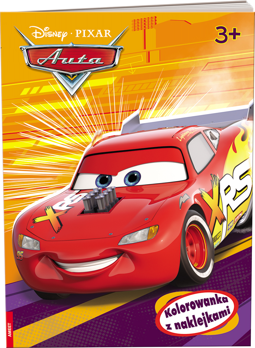 Image of Disney Pixar Auta Kolorowanka z naklejkami NA-9125