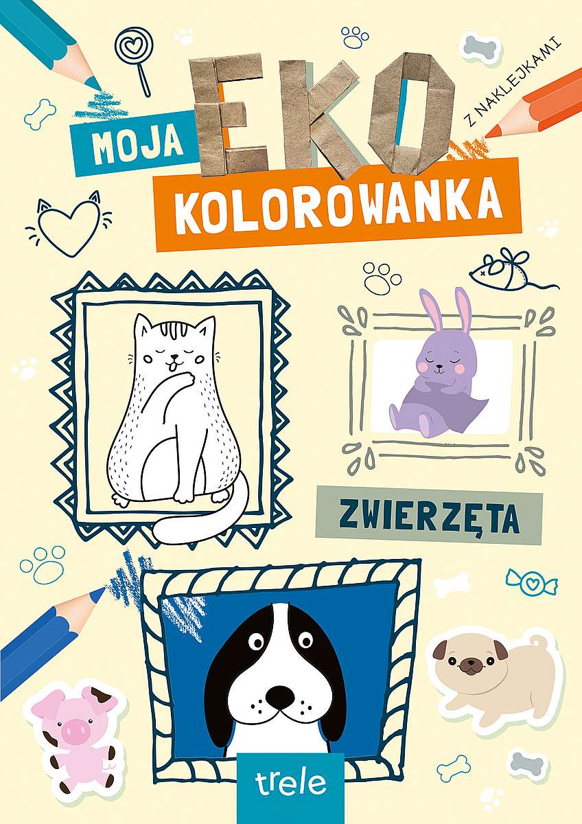 Image of Zwierzęta. Moja Eko Kolorowanka