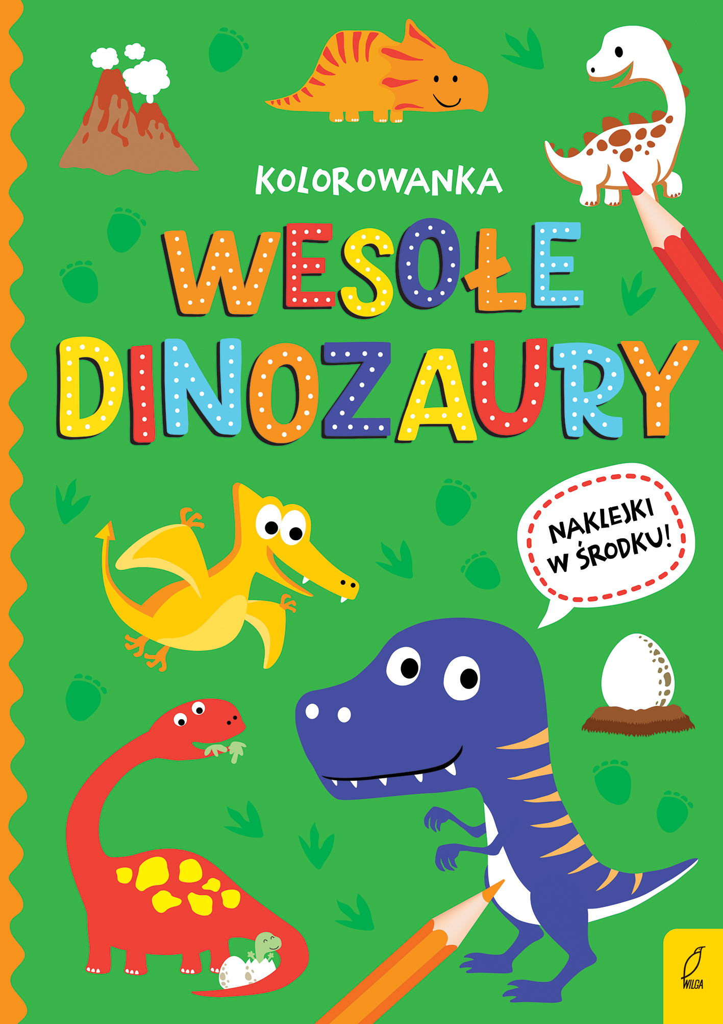 Image of Wesołe dinozaury. Wszystko o dinozaurach