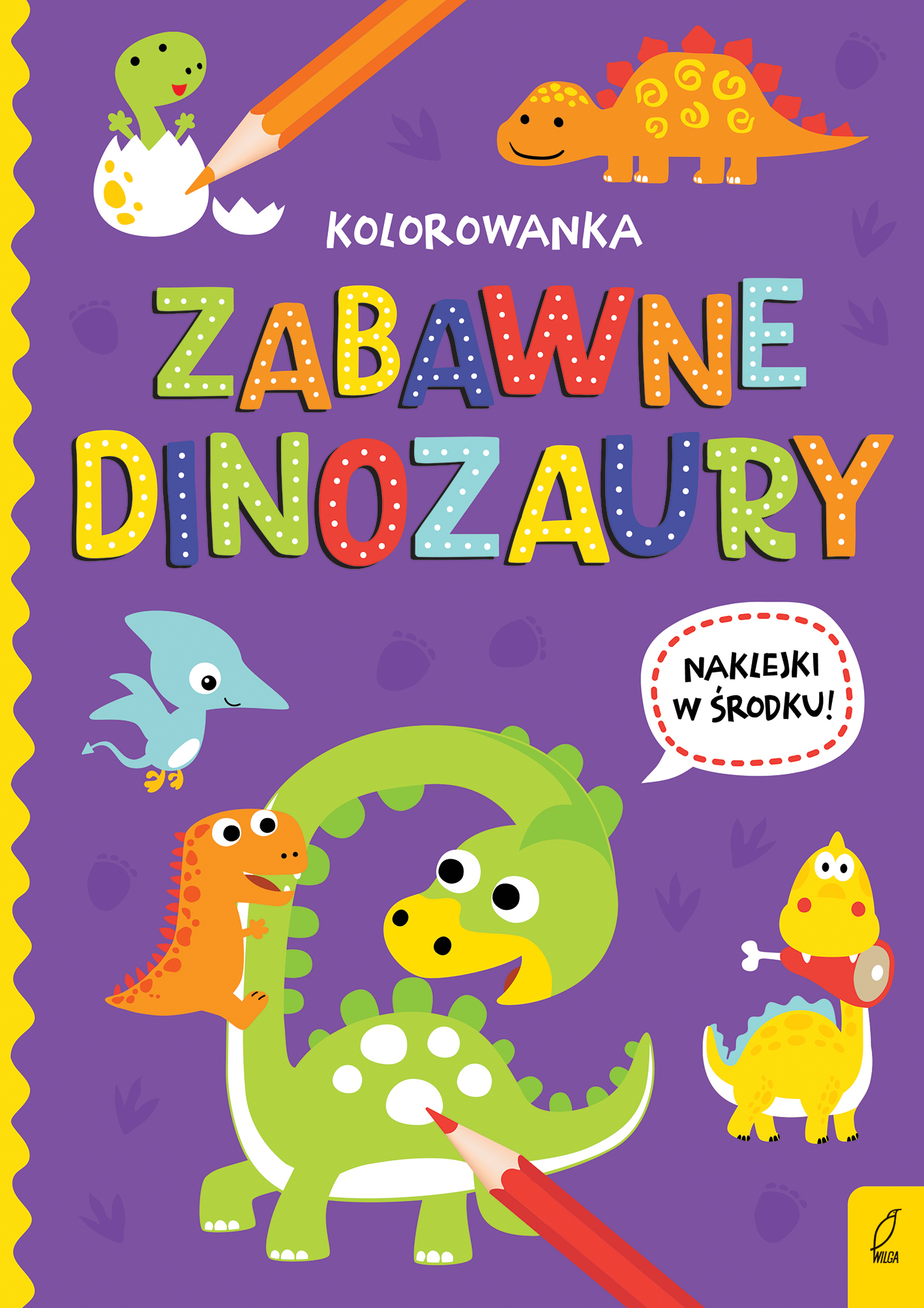 Image of Zabawne dinozaury. Wszystko o dinozaurach