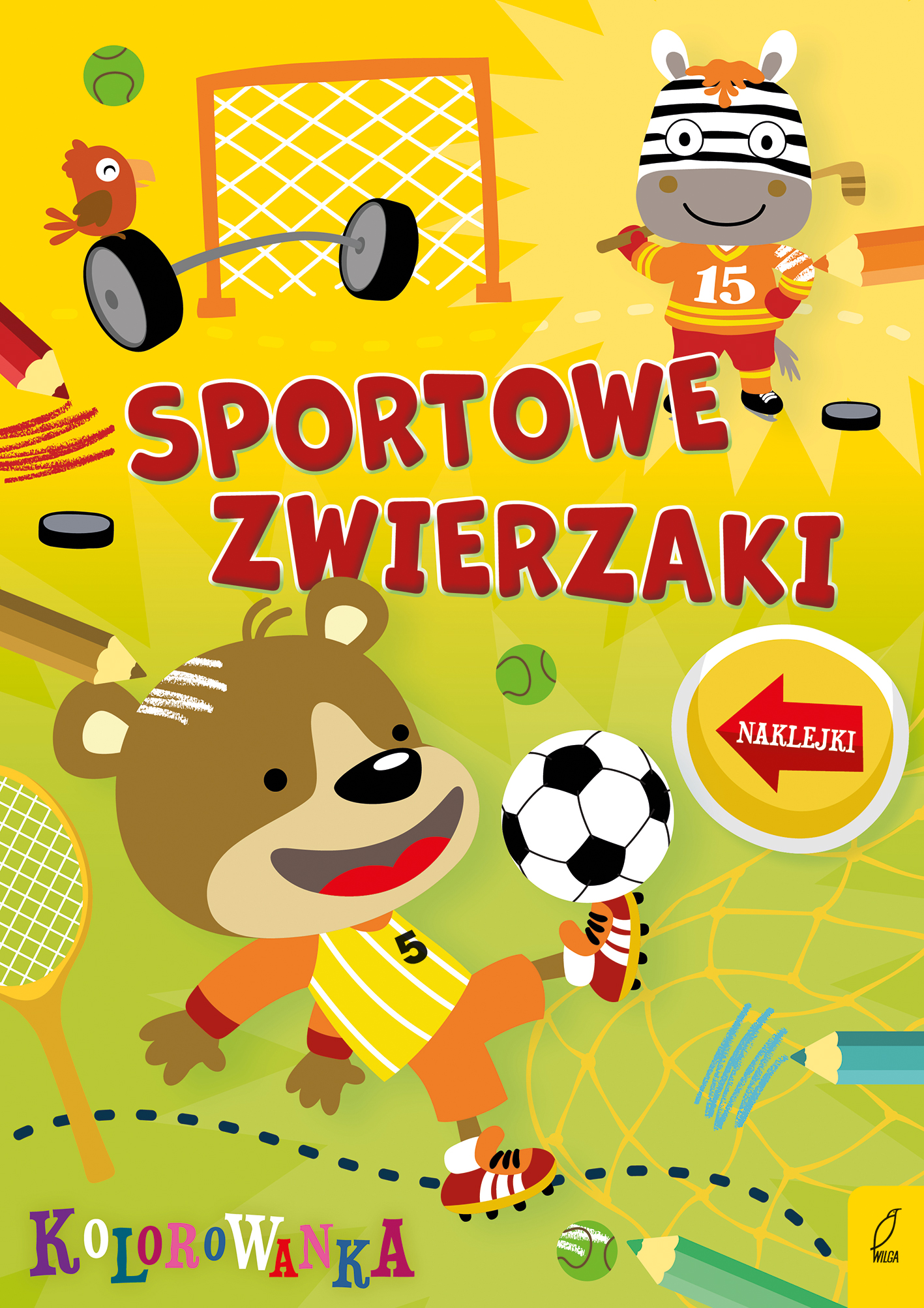 Image of Sportowe zwierzaki. Zwierzaki rozrabiaki