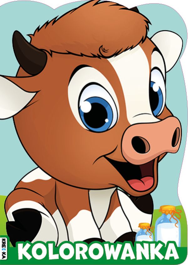 Image of Krówka. Zwierzątka z wykrojnikiem