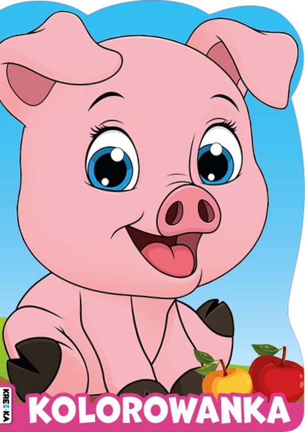 Image of Świnka. Zwierzątka z wykrojnikiem