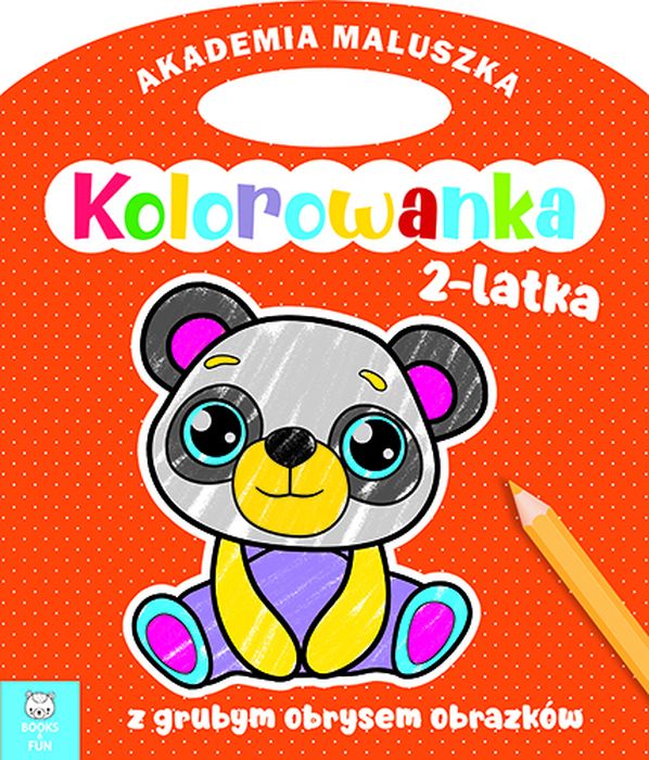 Image of Panda. Akademia maluszka. Kolorowanka 2-latka