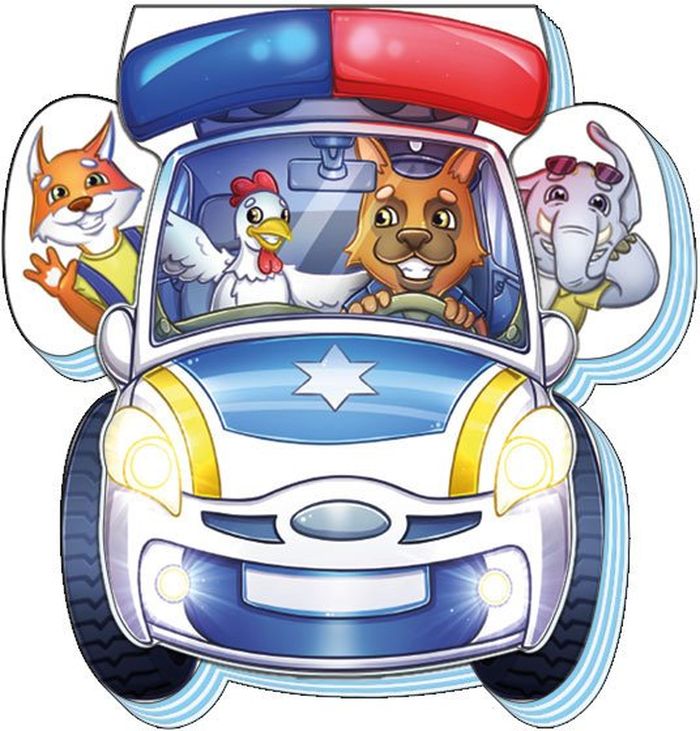 Image of W drodze Samochód policyjny wer. ukraińska