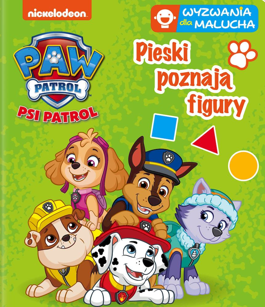 Image of Pieski poznają figury. Wyzwania dla malucha. Psi Patrol
