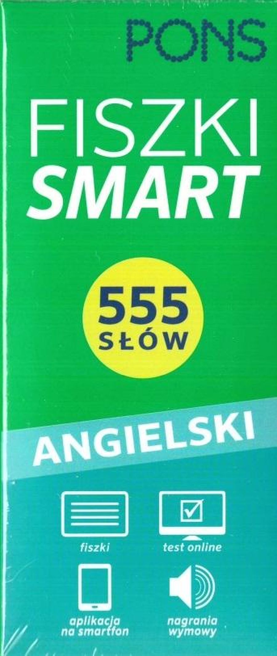 Image of Fiszki SMART 555 Angielski W.2 PONS