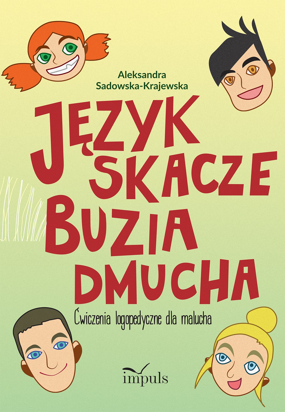 Image of Język skacze buzia dmucha ćwiczenia logopedyczne dla malucha
