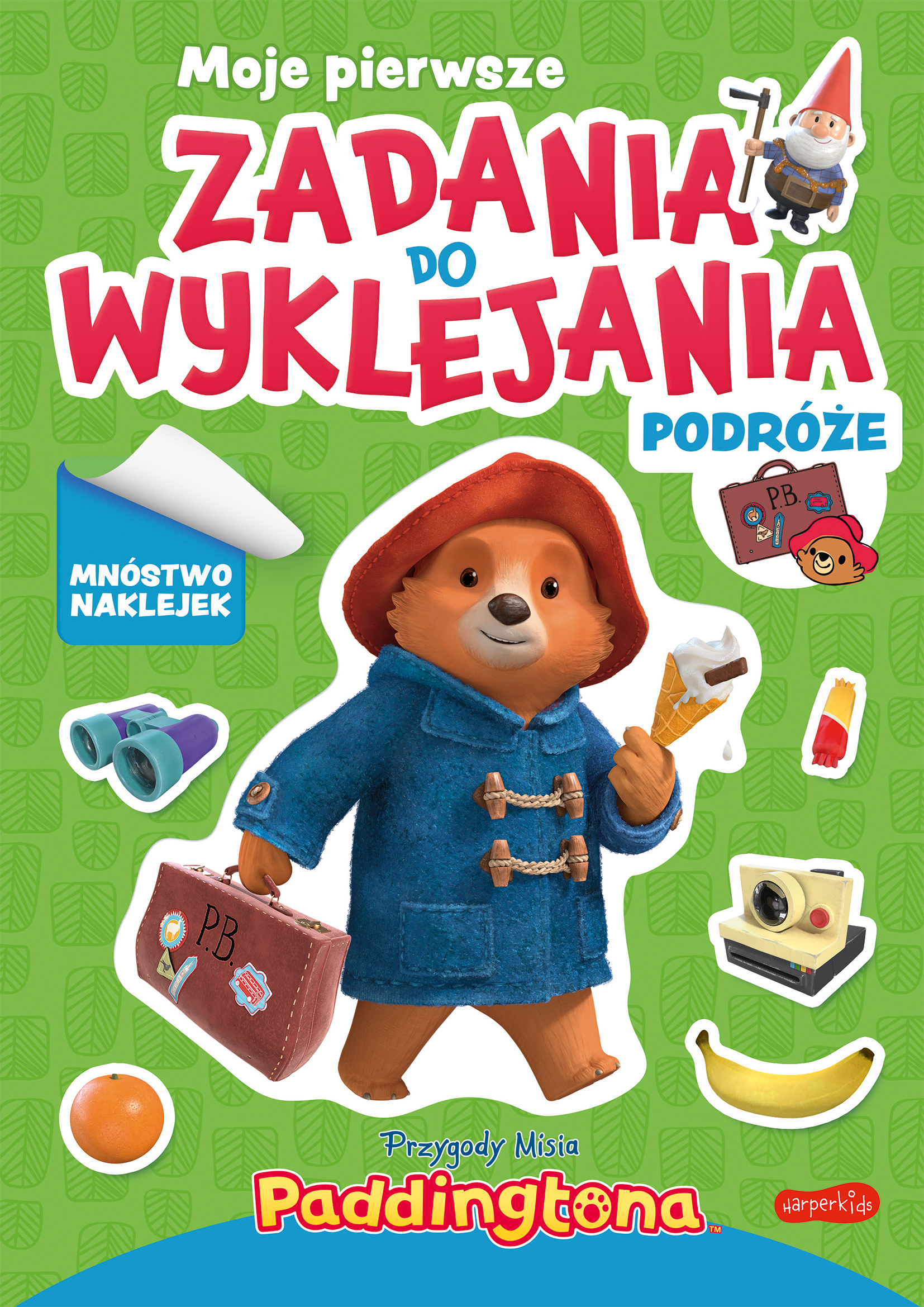Image of Przygody Misia Paddingtona. Moje wakacyjne zadania do wyklejania