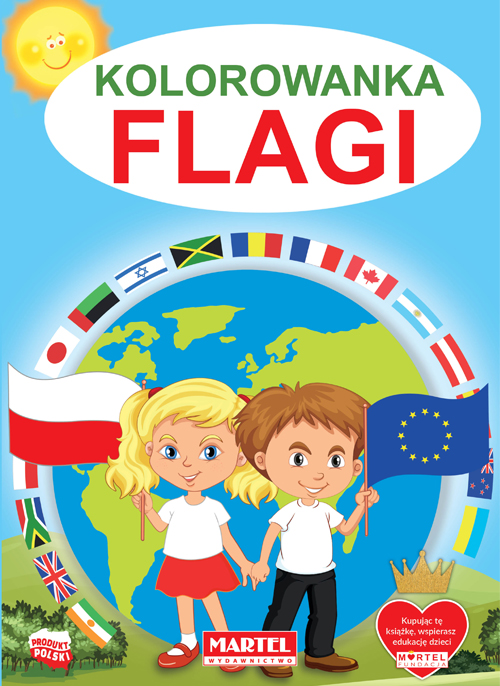 Image of Flagi. Kolorowanka