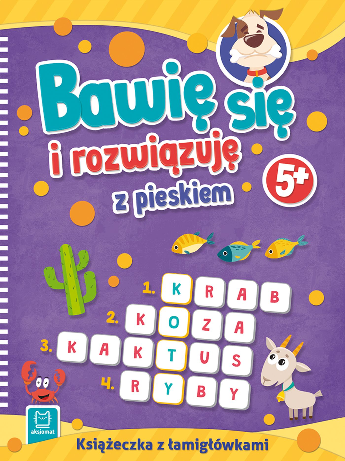 Image of Bawię się i rozwiązuję z pieskiem. 5+