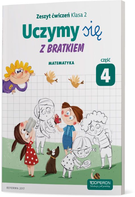 Image of Uczymy się z Bratkiem 2 Matematyka część 4 szkoła podstawowa