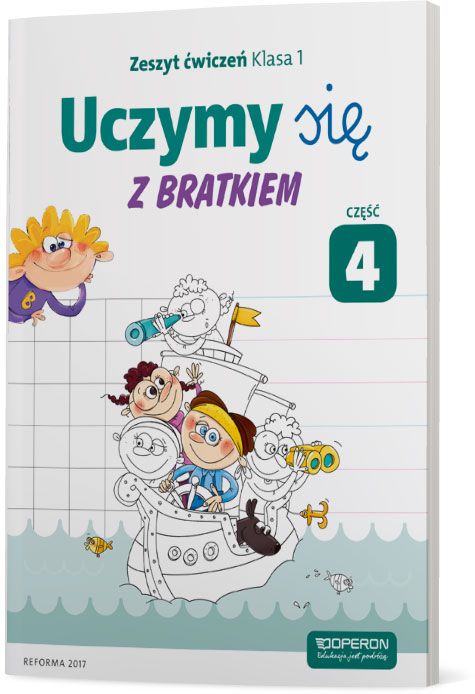 Image of Uczymy się z Bratkiem 1 Zeszyt ćwiczeń część 4 szkoła podstawowa