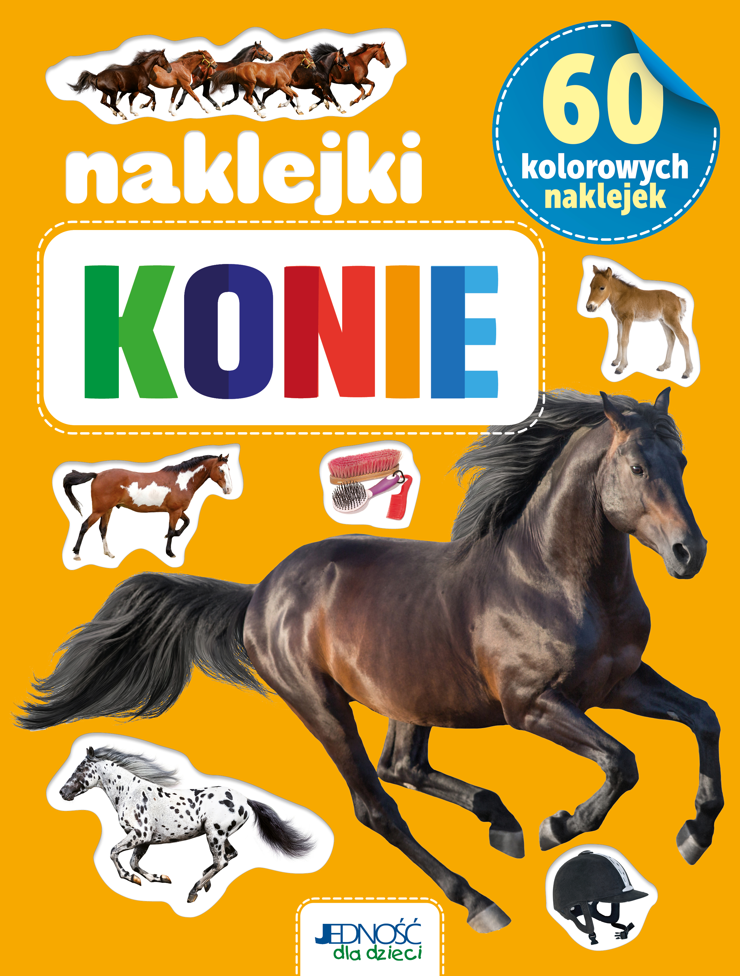 Image of Konie. 60 kolorowych naklejek