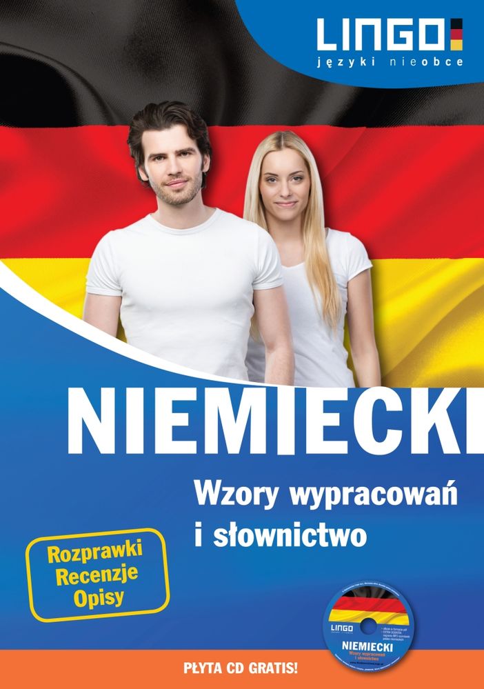 Image of Niemiecki wzory wypracowań i słownictwo książka + CD