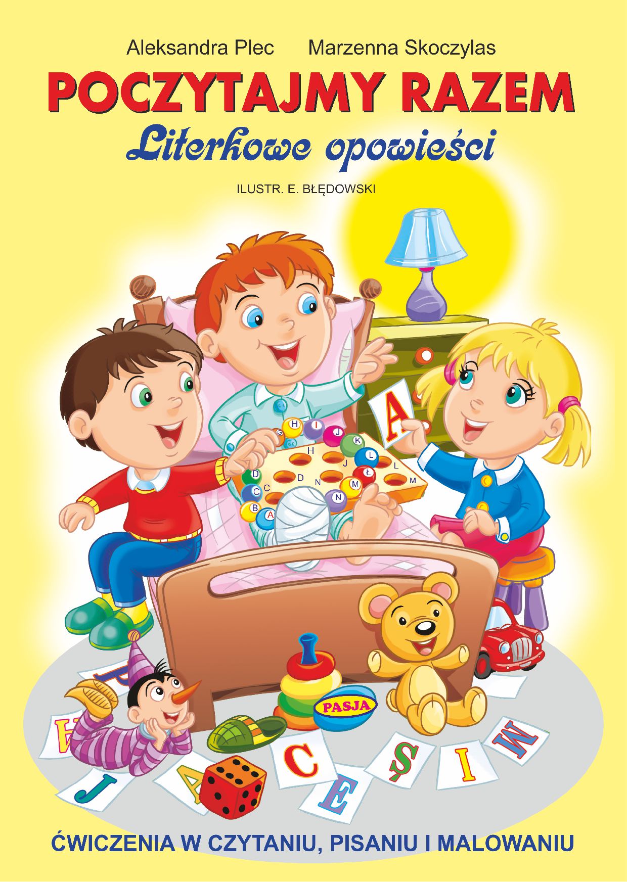 Image of Poczytajmy razem literkowe opowieści ćwiczenia w czytaniu pisaniu i malowaniu