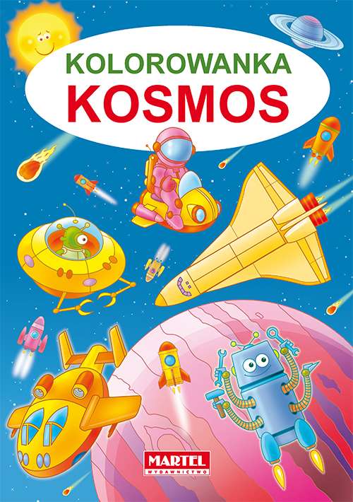 Image of Kosmos. Kolorowanka