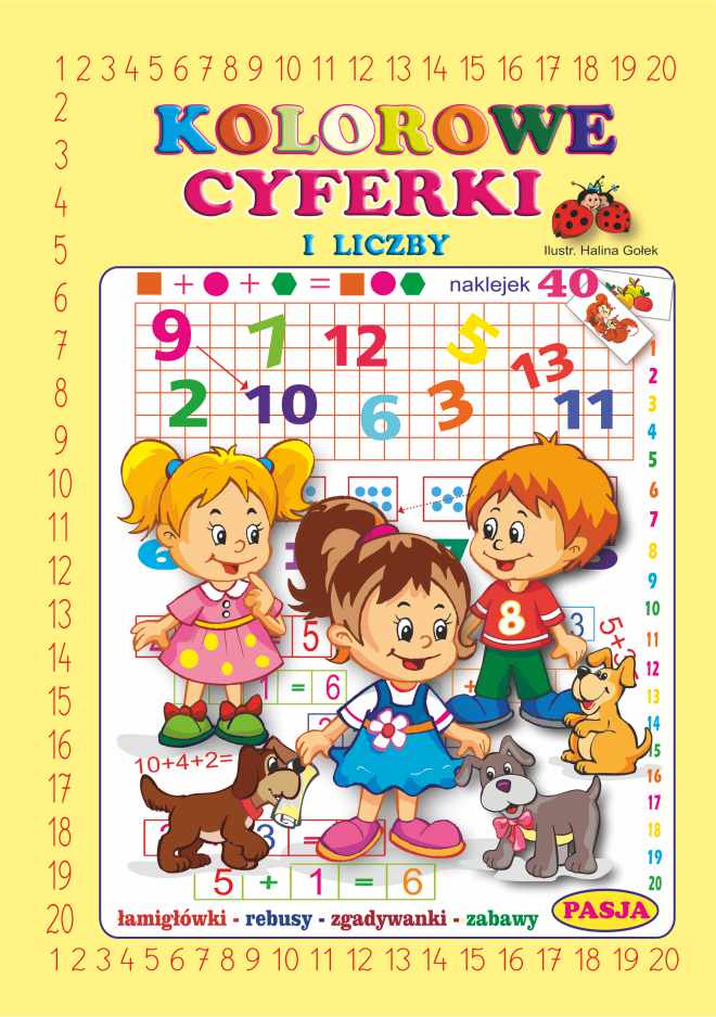 Image of Kolorowe cyferki i liczby