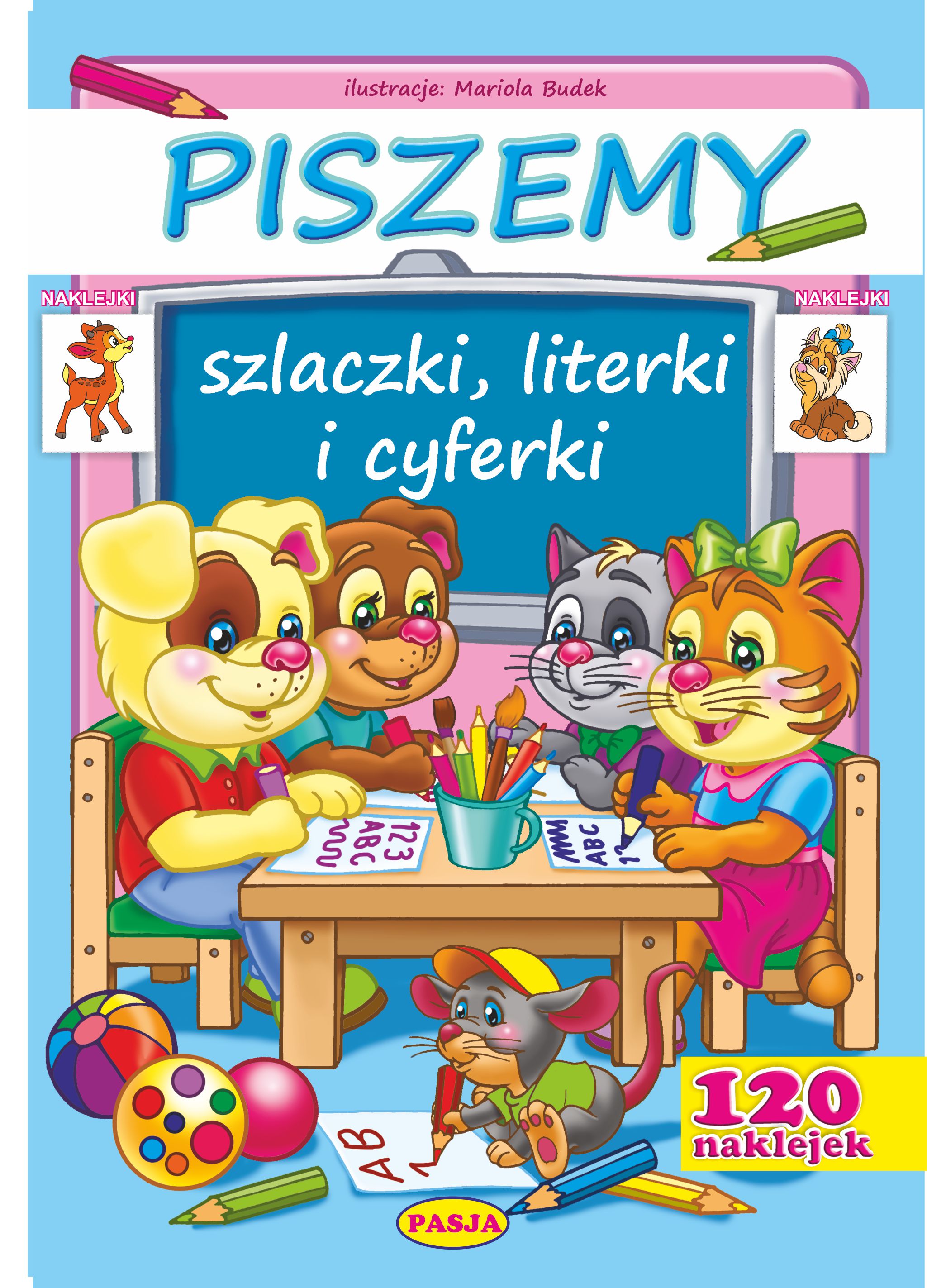 Image of Piszemy szlaczki literki i cyferki