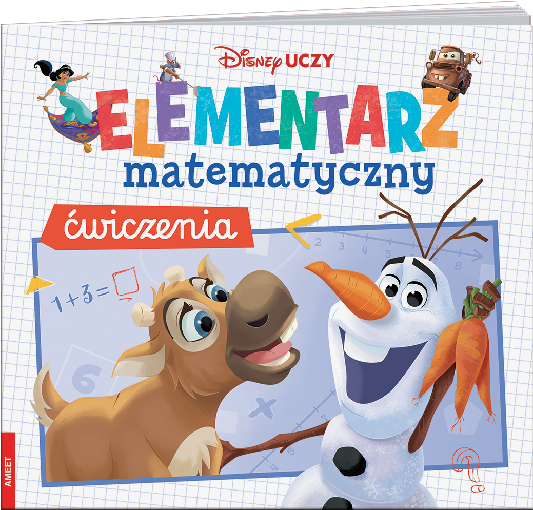 Image of Disney uczy Elementarz matematyczny ćwiczenia UMC-9302
