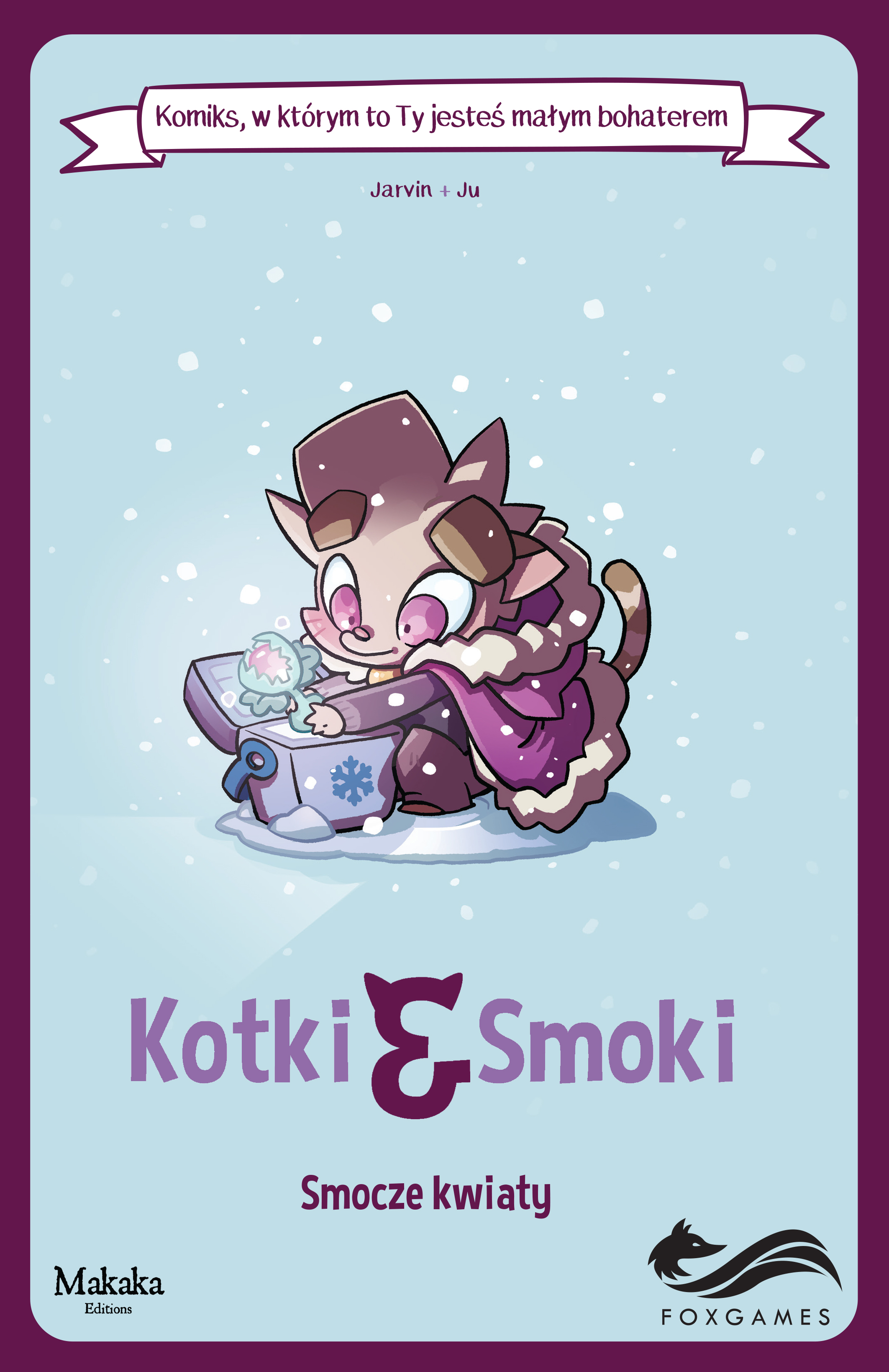 Image of Kotki i smoki. Smocze kwiaty. Komiksy paragrafowe