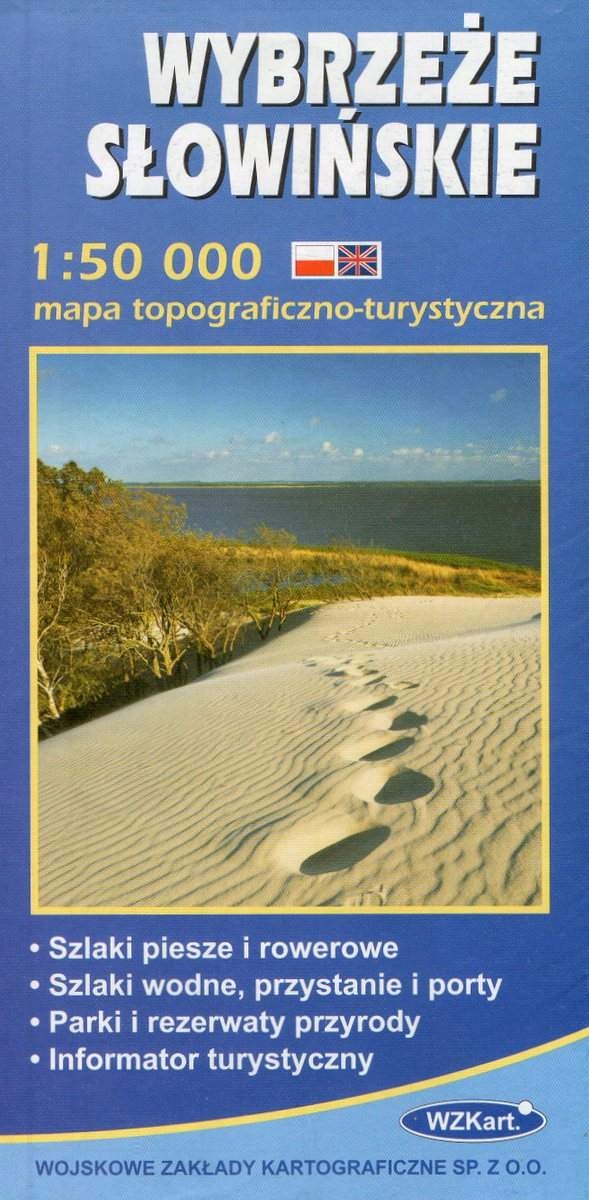 Image of Mapa Wybrzeże Słowińskie 1:50 000 2016 WZKart