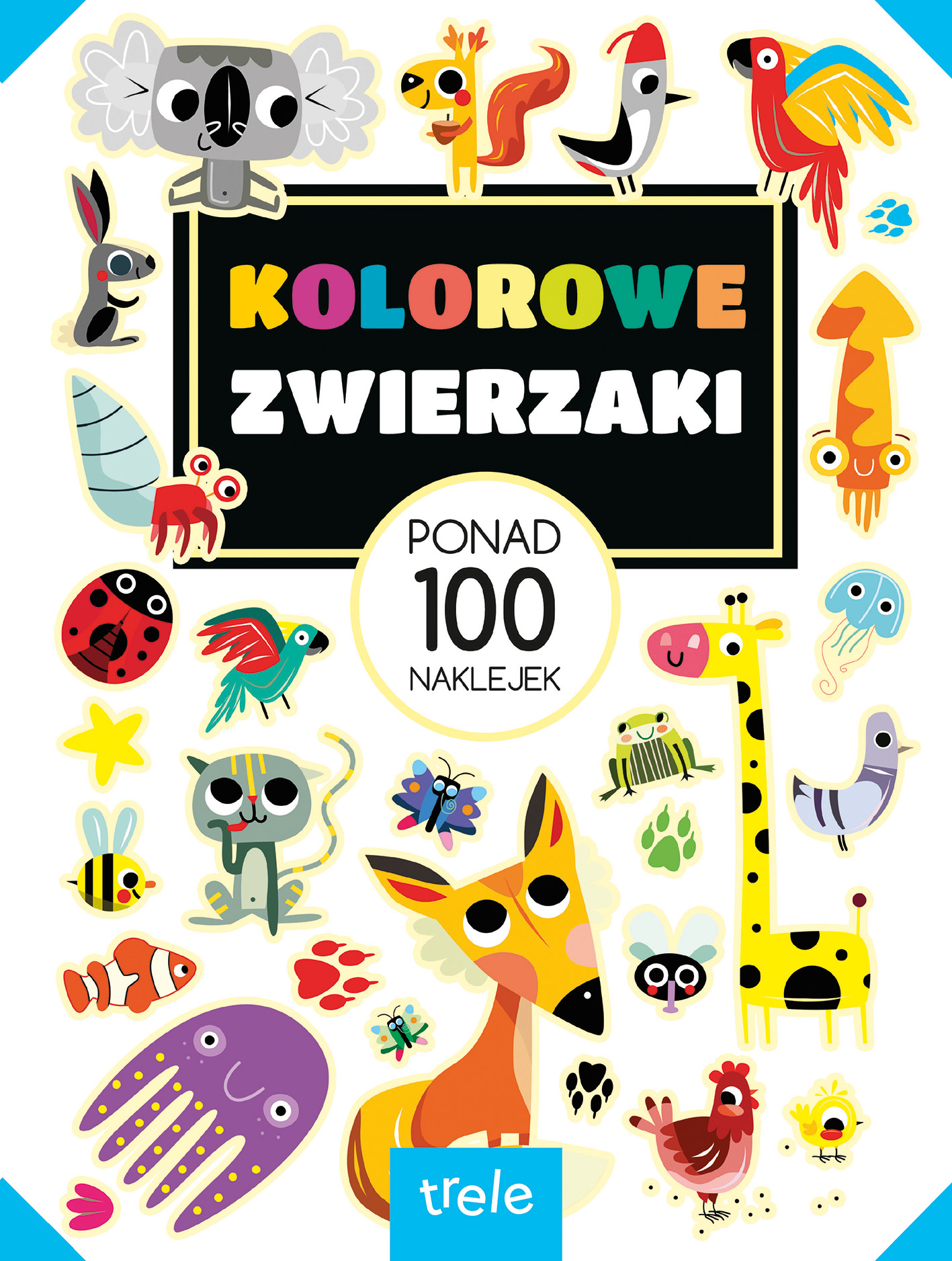 Image of Kolorowe zwierzaki. Ponad 100 naklejek. Ponad 100 naklejek